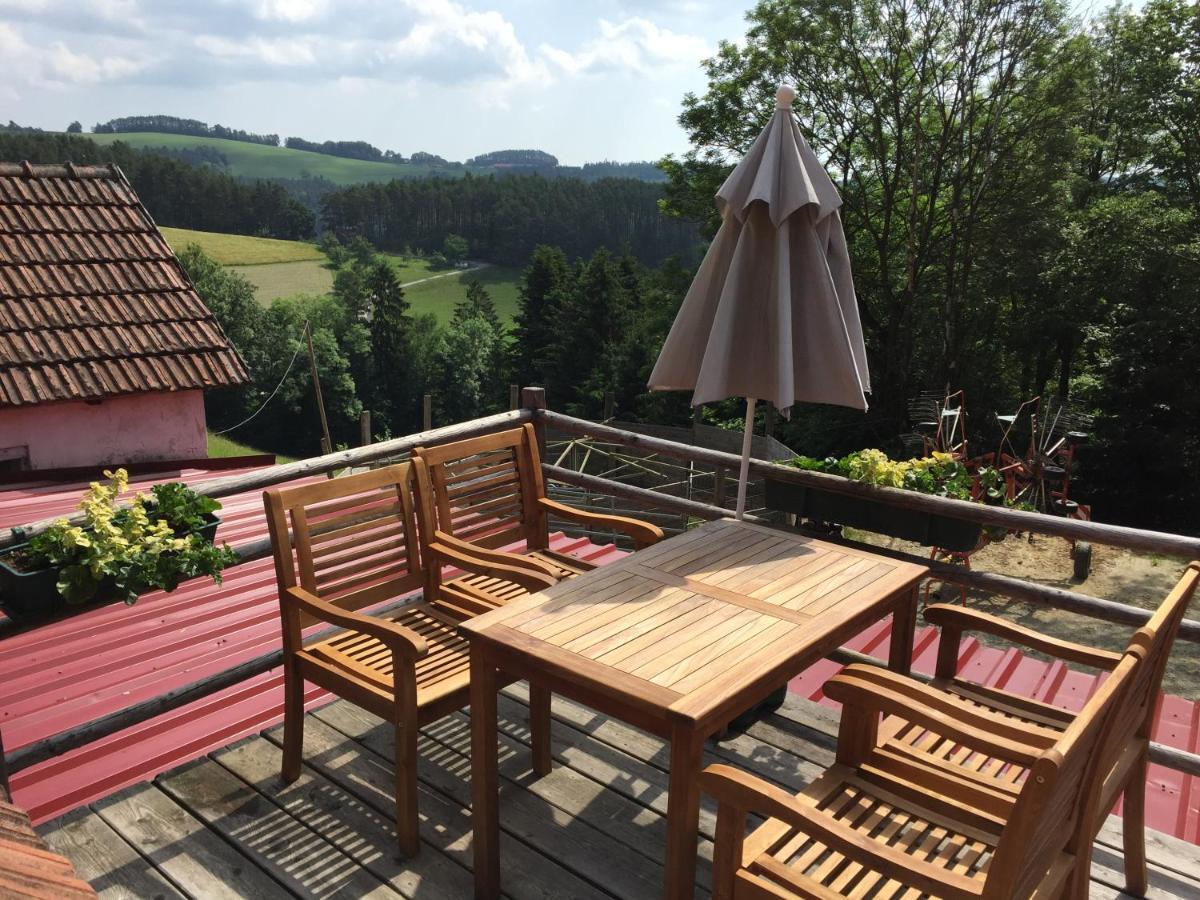 Villa Haflingerhof Luef Bad Schönau Esterno foto